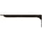 Ekena Millwork Embrey Steel Bracket, Antiqued Pale Gold 2"W x 20"D x 6 1/2"H BKTM02X20X06EBAPG - alternate 10